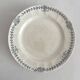 Low ironstone compote dish "Yvonne" Longchamp earthenware