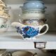 Mason's sauce boat in polychrome ironstone, "Belvedere" service - early 20th century