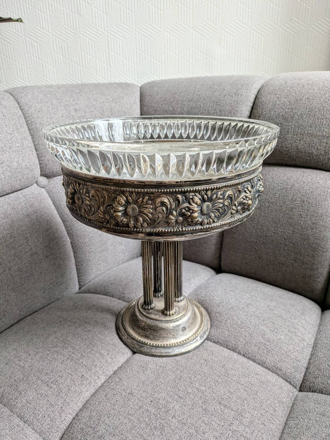Centrepiece / Fruit bowl / Louis XVI caviar service