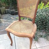 Louis XV style canned chair