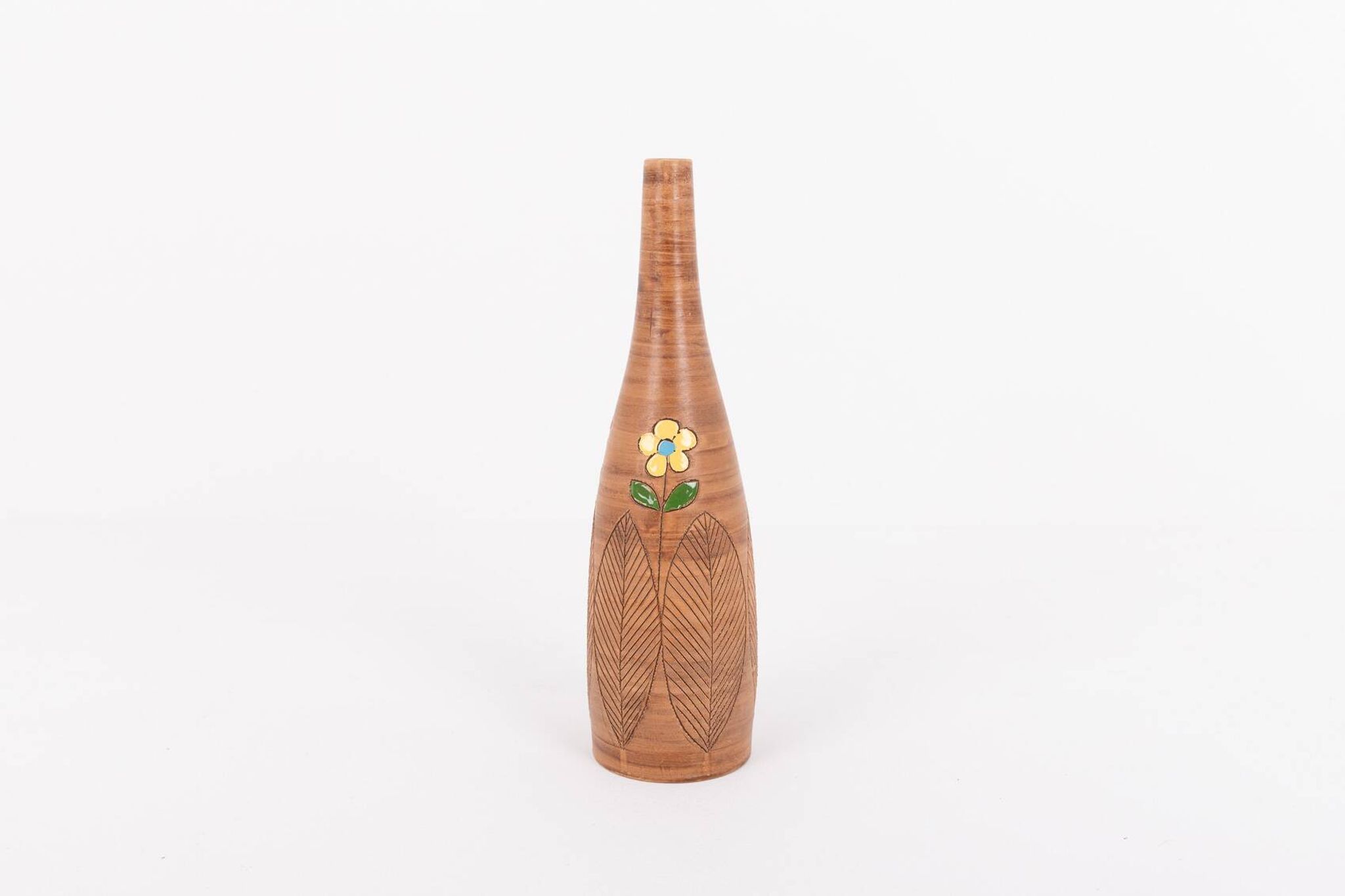 Vase italien en terre cuite, années 1980