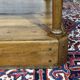 19th-century work table in English pine.