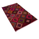 Vintage turkish kilim rug , 141 x 82 cm
