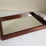 Art deco mirror plateau