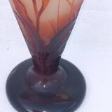 Gallé Lily flower vase