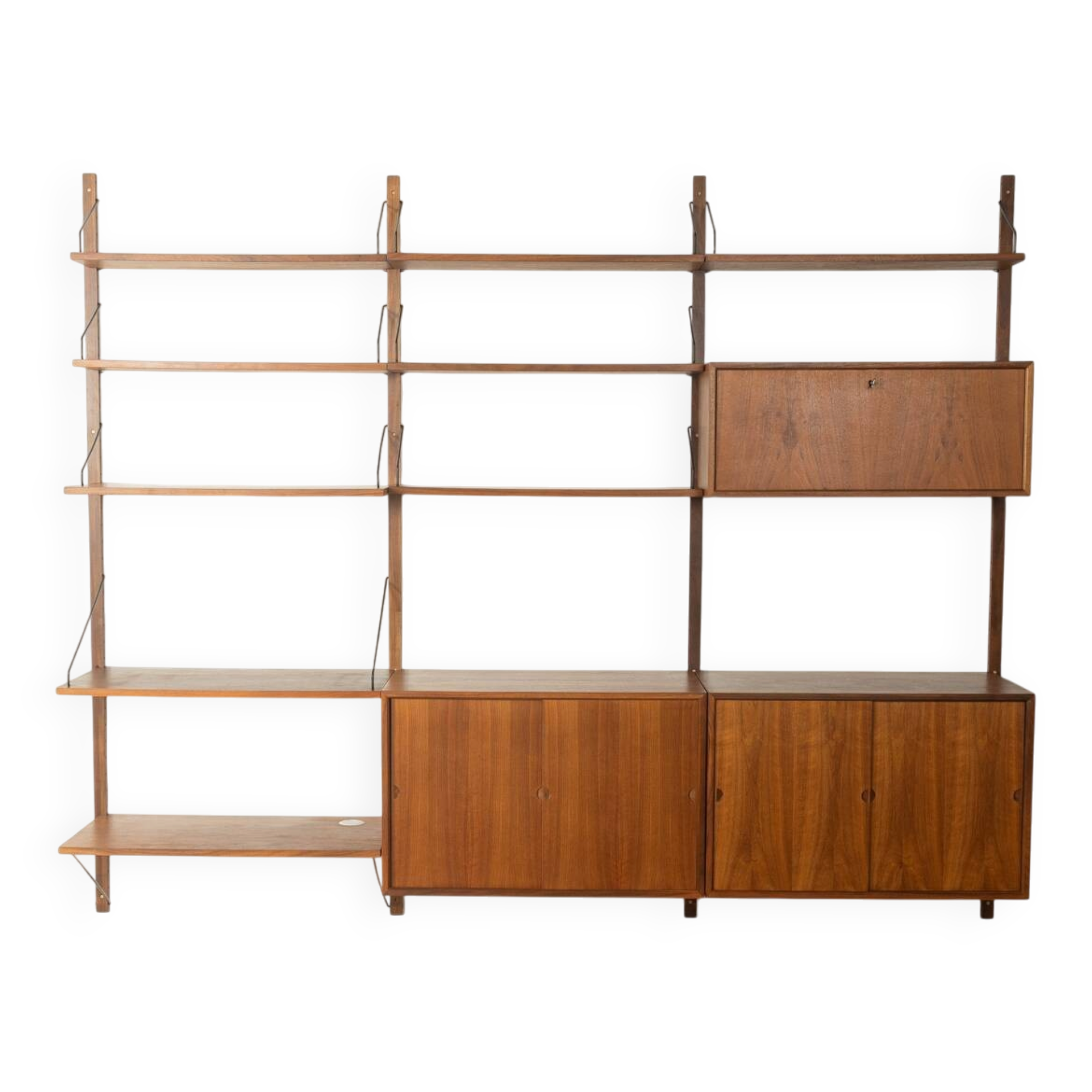 1960s wall shelf, Poul Cadovius