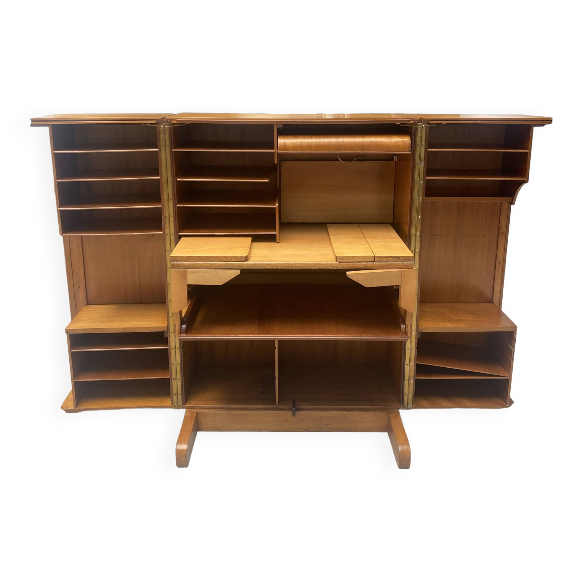 Mahogany cabin desk - 1930s/40s