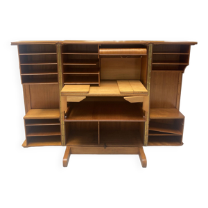 bureau cabine en acajou