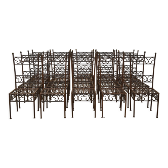 Wrought iron chairs