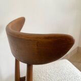 Series of 4 Scandinavian chairs from the 60s