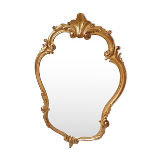 Mirror style Louis XV carved gilded wood  90x58cm