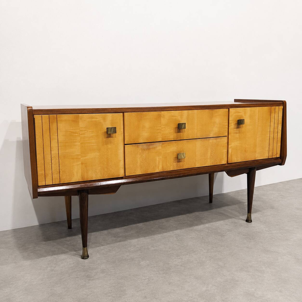 Mid-century bicolour sideboard from the 1960s.