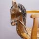 Chaise de barbier antique pour enfants, Allemagne vers 1920.