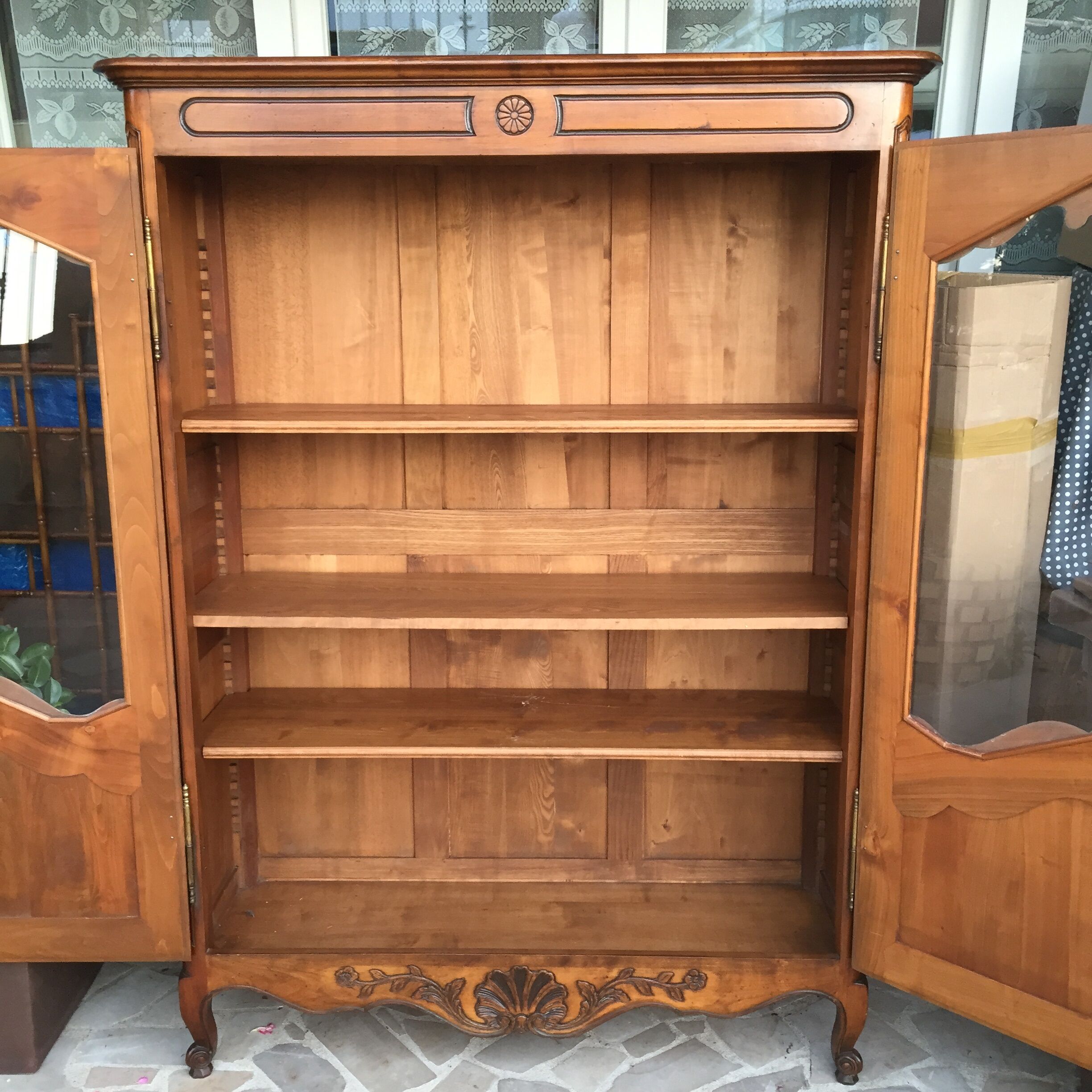 Louis XV style library