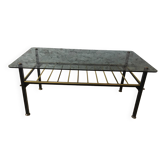 Smoked glass coffee table