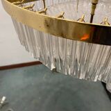Large Murano Glass Trilobi Chandelier 1970’s