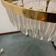 Large Murano Glass Trilobi Chandelier 1970’s