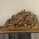 Miroir ancien en bois sculpté