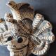 Ancient Balinese mask in carved wood – Protective Naga – Sculpture a