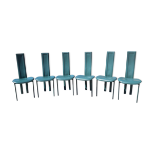 6 chaises vintage cattelan