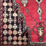 Tapis vintage persan mazlaghan fait main 120x196 cm