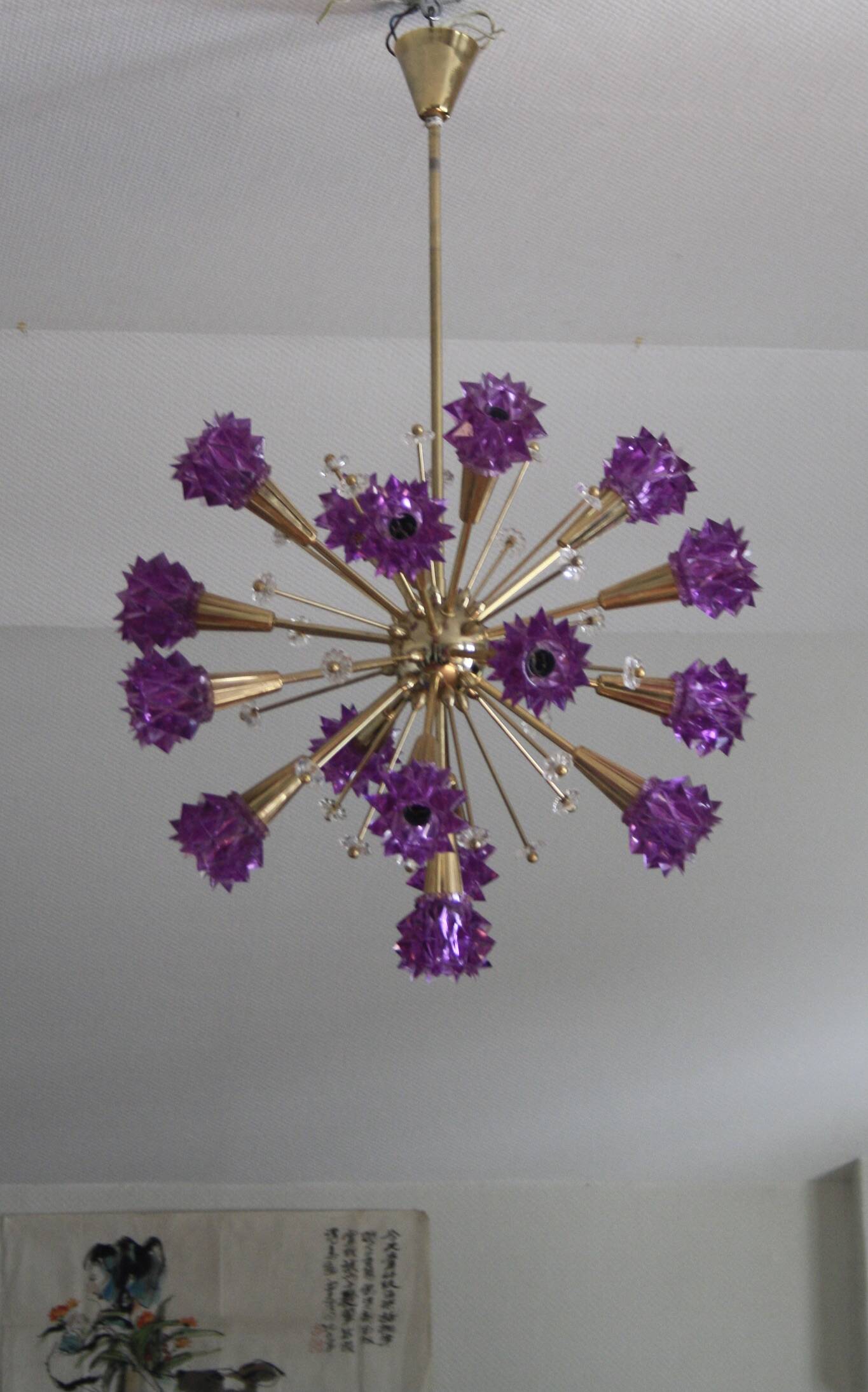 16-light sputnik chandelier