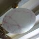 Marbled opalescent art deco pendant light Ø 35 cm