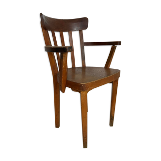 Vintage oak office chair