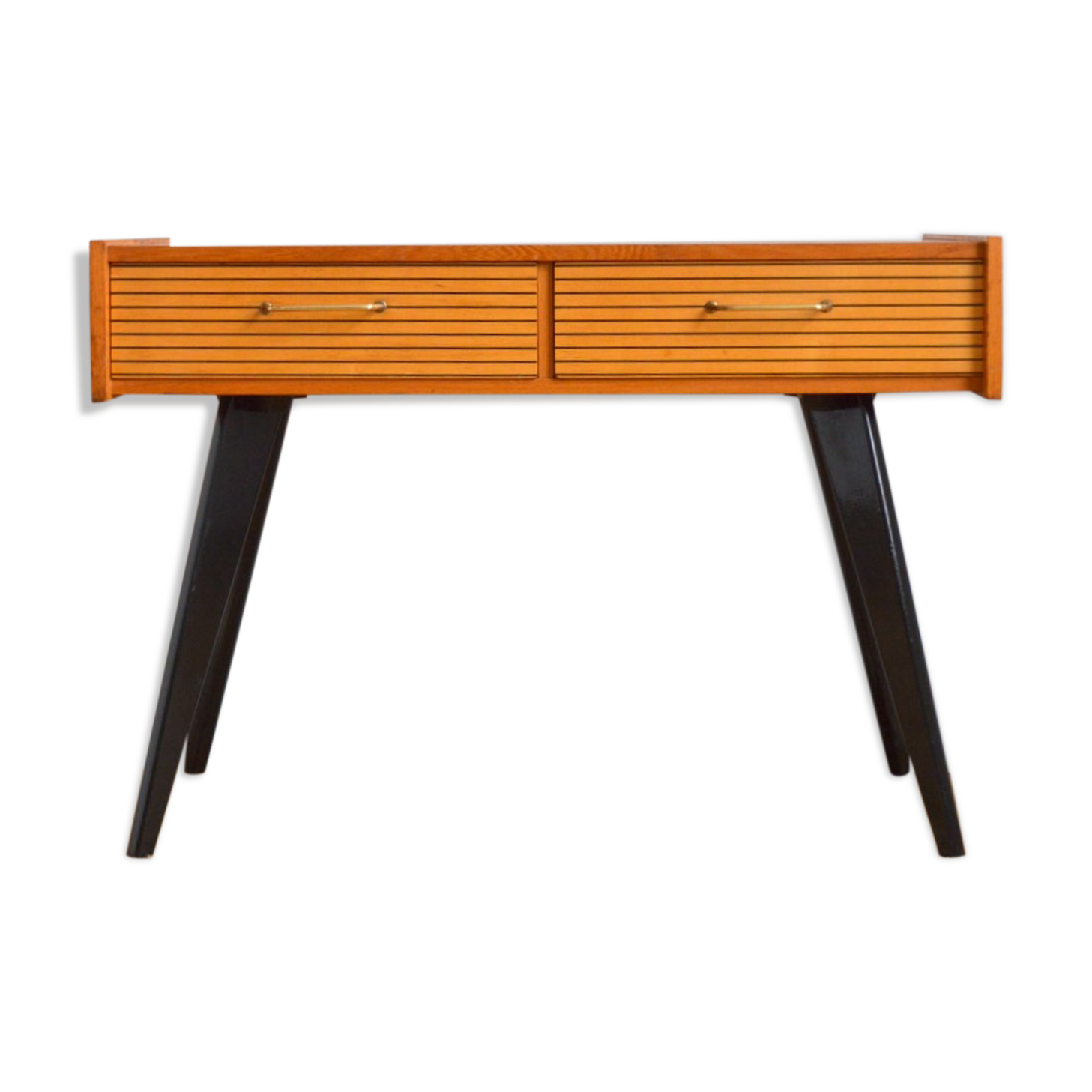 Console feet compass vintage 1950s