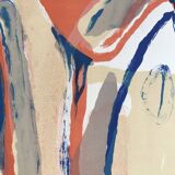 Bram VAN VELDE, Untitled, 1968. Original lithograph signed in pencil