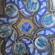 Duo of antique plates in filigree Hispano Moorish ceramics