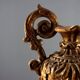 Vase baroque ancien en bois sculpté et doré, Italie XVIII Century