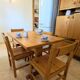 Solid pine table and chairs set – Modern mountain furniture