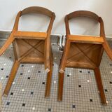 Pair of Diaco bistro chairs