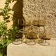 Luminarc smoked glass cups