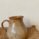 Vintage stoneware pitcher