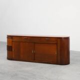 Monumental Art Deco Counter Attributed to De Coene, Belgium 1920s