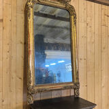 Louis Philippe mirror with a mercury pediment