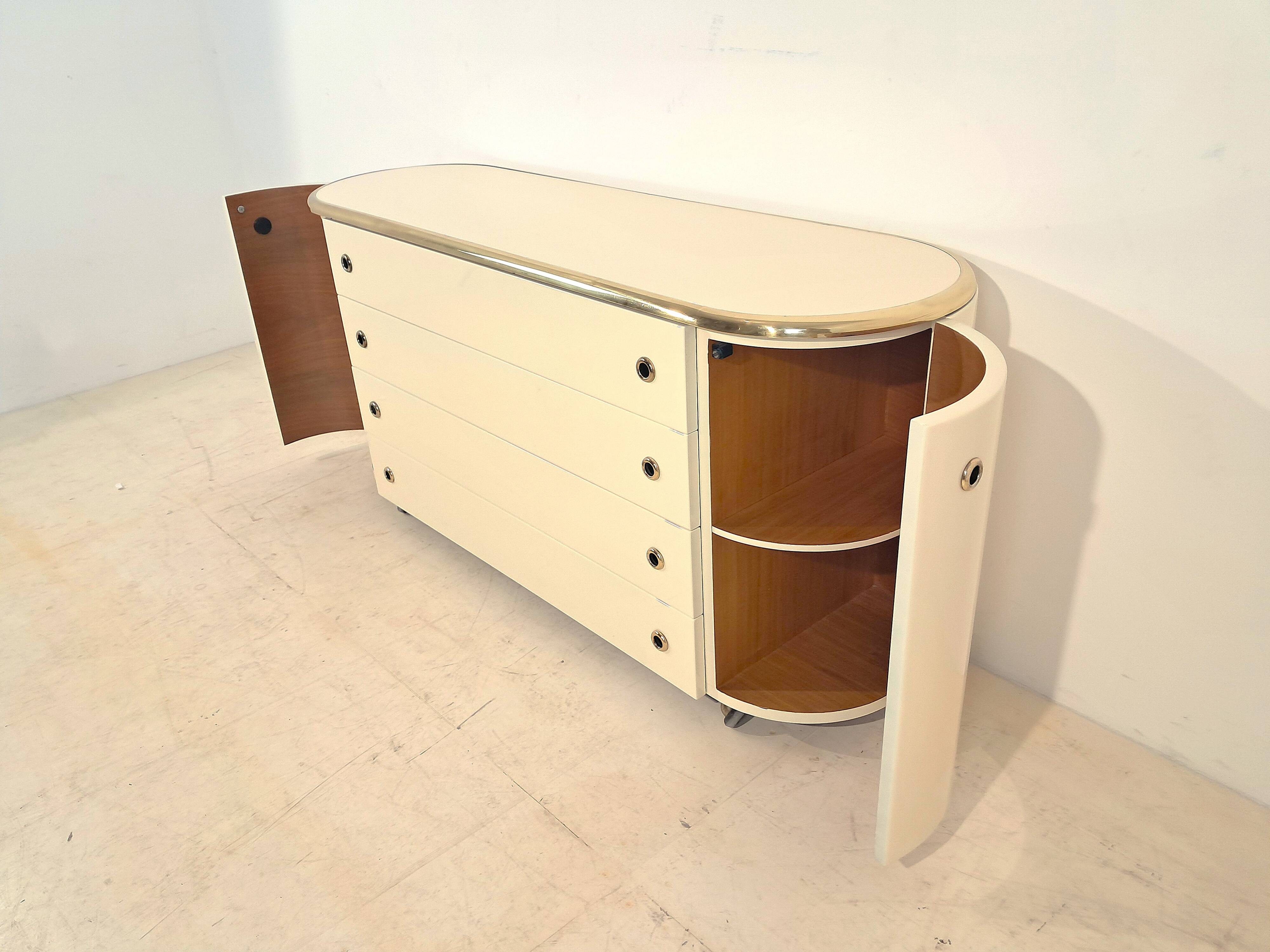 Commode moderne des années 1970 par Cattadori