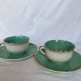 Duo of déjeuner toi & moi "digoin & sarreguemines"