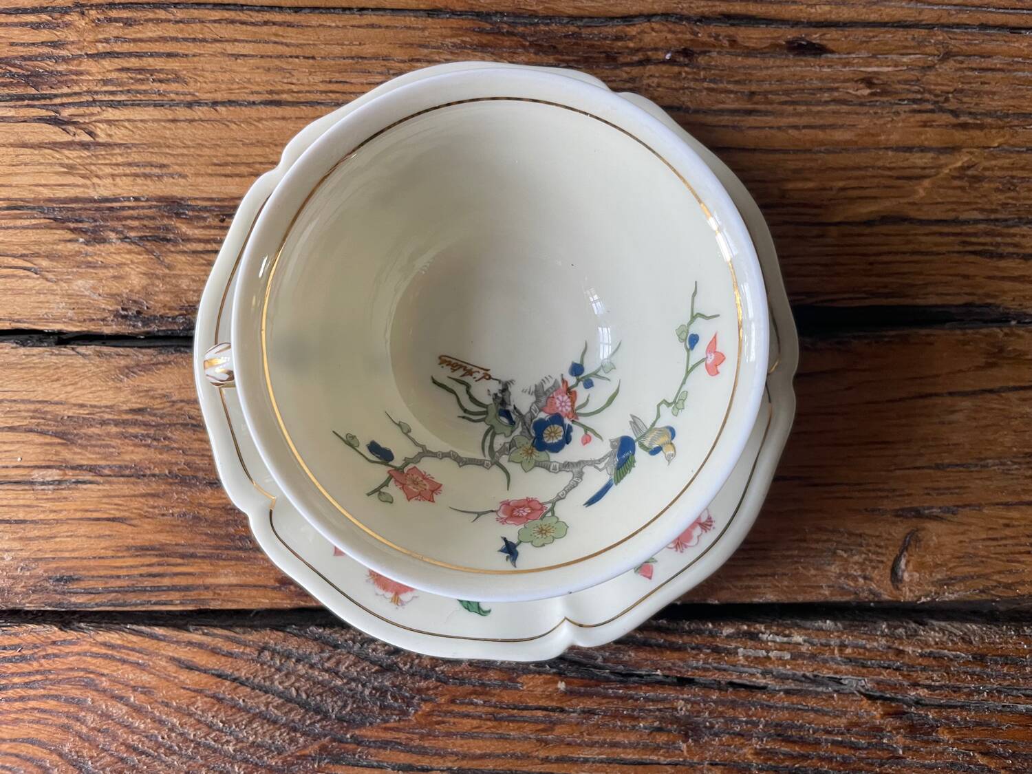 Fine Limoges porcelain coffee service