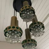 Raak space age waterfall chandelier from the 70s