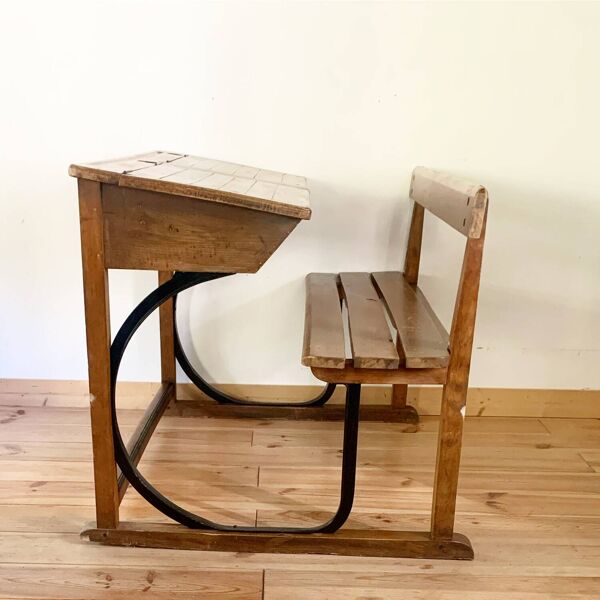 Double bureau d’écolier Marcel Roy