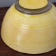 Vintage yellow glass bowl Duralex