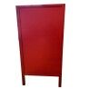 Red solid wood wedding wardrobe