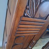 Art Deco wardrobe, antique dressing room furniture