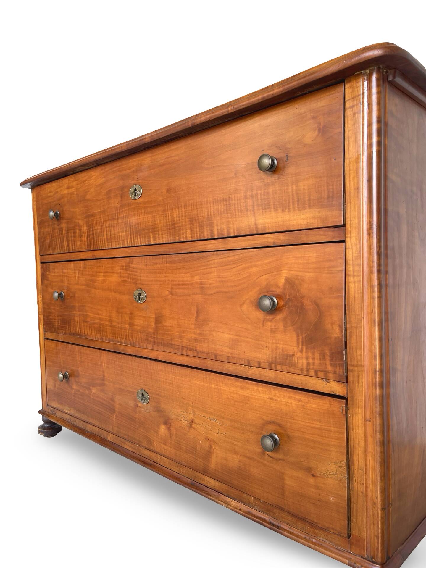 Biedermeier antique Italian commode (circa 1850)