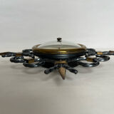 Wrought iron barometer