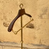 Vintage valet in gilded metal 1960