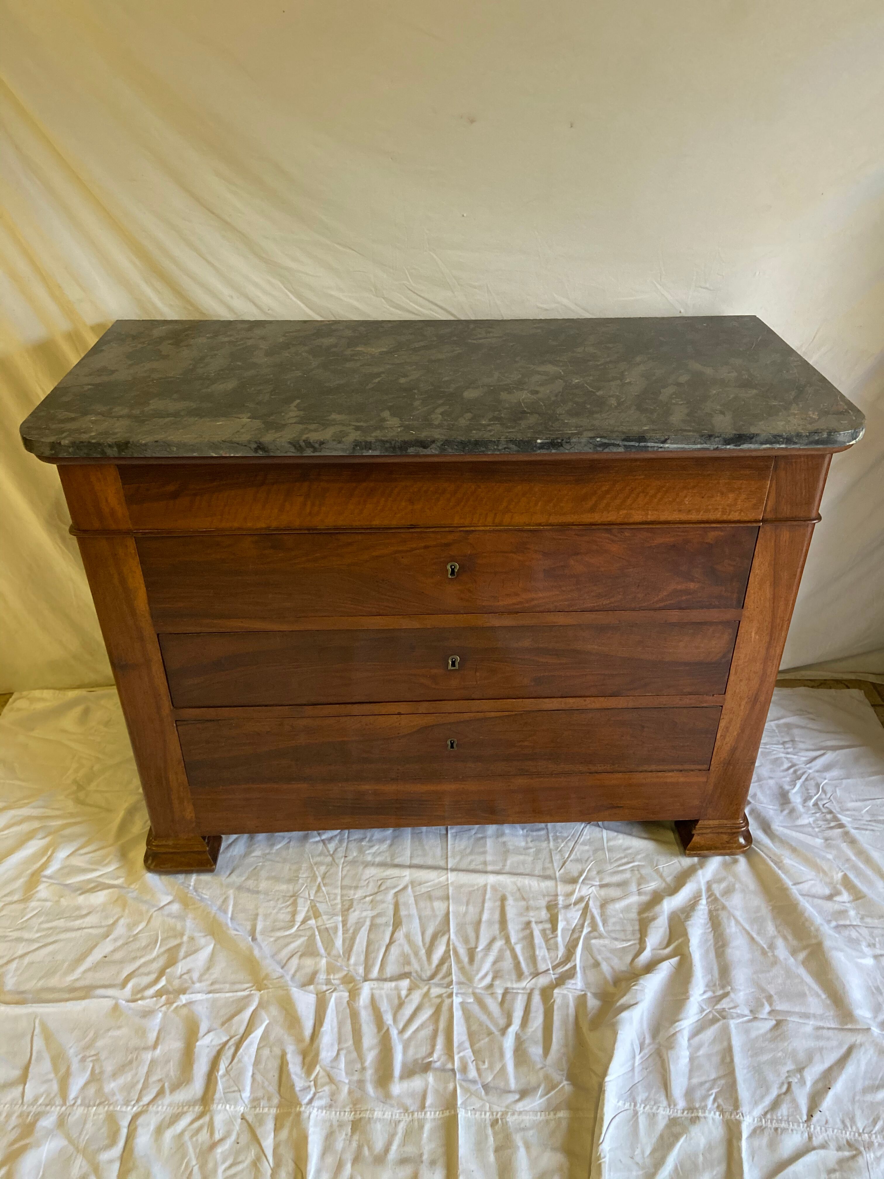 Old walnut dresser 19th